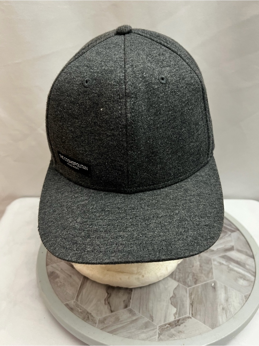 The Cosmopolitan Las Vegas Sportiqe Charcoal Gray Snapback Hat Cap